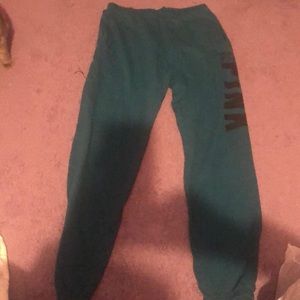 Pink sweatpants
